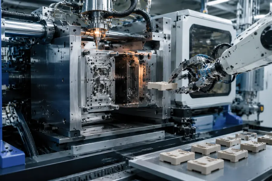PEEK material injection molding process for precision engineering components
