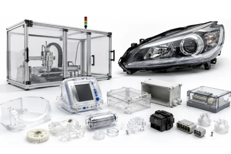 Industrial applications of polycarbonate in precision injection molding