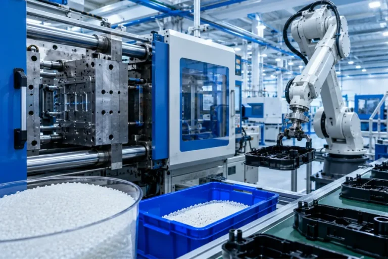 ABS plastic injection molding process for high-quality engineering components