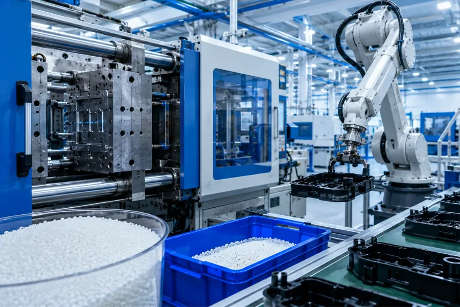 ABS plastic injection molding process for high-quality engineering components