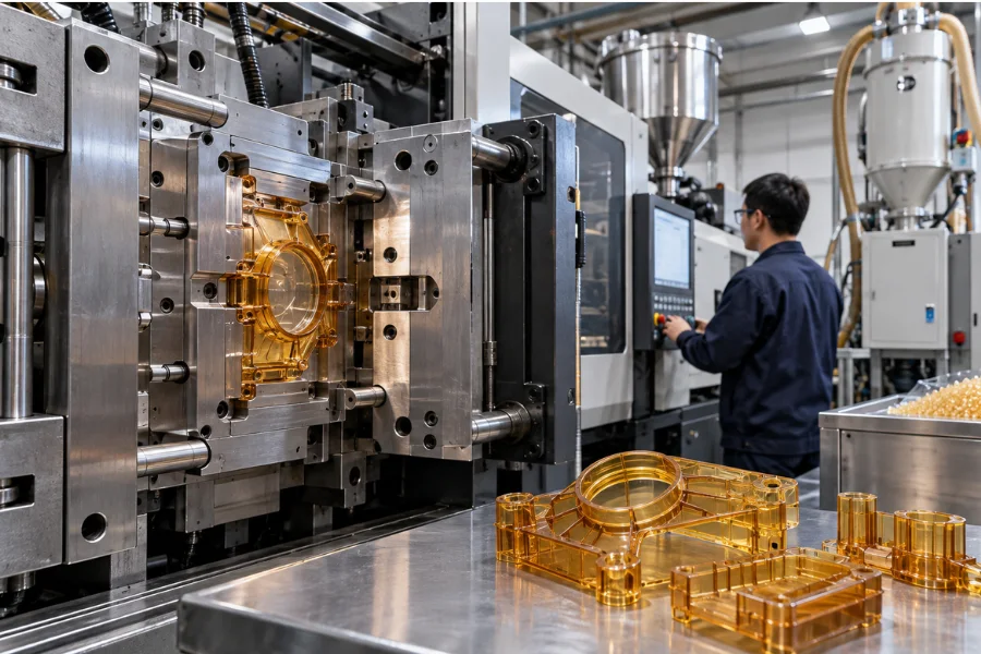 Ultem injection molding process for high-performance PEI plastic parts