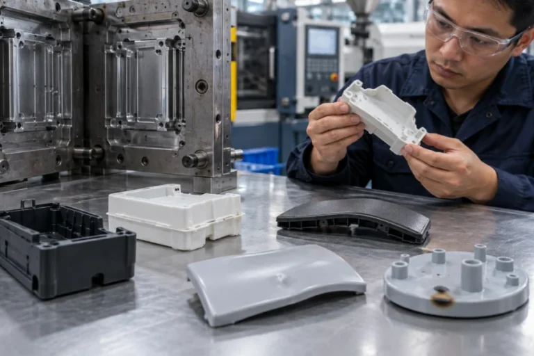 Common injection molding defects on molded plastic parts